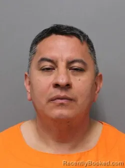 Mugshot of MIGUEL ANGEL MELO booked in Hendricks County, Indiana on April 10, 2026