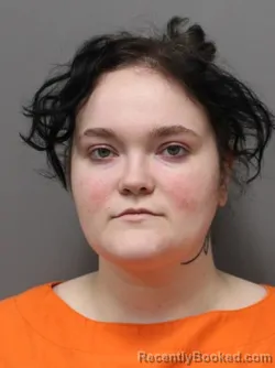 Mugshot of MORGAN LYNN HOGUE booked in Hendricks County, Indiana on April 24, 2026