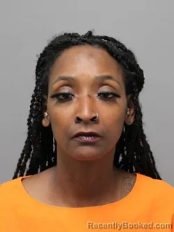 Mugshot of TENISHA ELLA CUNNINGHAM booked in Hendricks County, Indiana on May 17, 2026