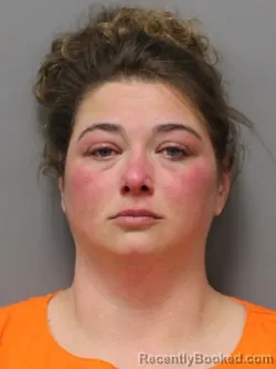 Mugshot of RACHEL LYNNE RATICAN booked in Hendricks County, Indiana on July 2, 2026
