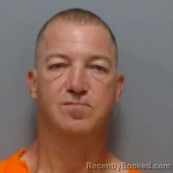 Mugshot of Joseph Christopher Lahrman booked in Hendricks County, Indiana on July 22, 2026