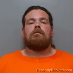 Mugshot of AARON RYAN WOODBURN booked in Hendricks County, Indiana on July 30, 2026