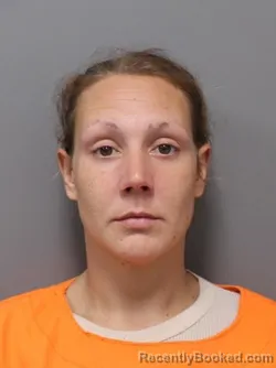 Mugshot of Jessika Lauren Frier booked in Hendricks County, Indiana on August 18, 2026