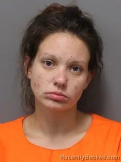 Mugshot of Megan Swihart booked in Hendricks County, Indiana on September 29, 2026