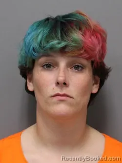 Mugshot of Harley Lynn King booked in Hendricks County, Indiana on October 20, 2026