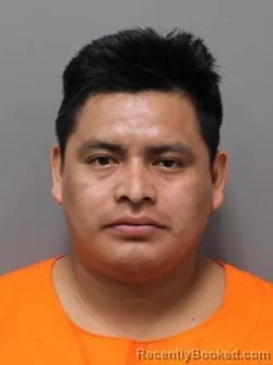 Mugshot of Rigoberto Nmi Lopez-Gimenez booked in Hendricks County, Indiana on October 25, 2026