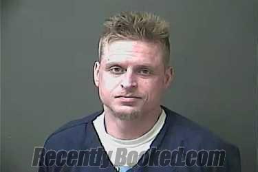 Booking photo from Howard County, Indiana