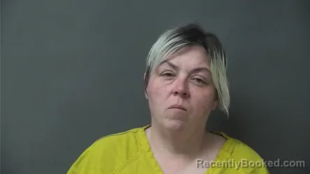 Mugshot of TIFFANY RENEE BURNS booked in Howard County, Indiana on March 12, 2026