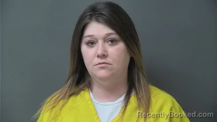 Mugshot of ASHLEY MARIE ANDERSON booked in Howard County, Indiana on March 18, 2026