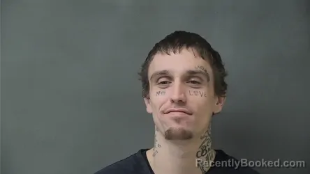 Mugshot of JUSTIN ANTHONY MUNDY booked in Howard County, Indiana on March 20, 2026