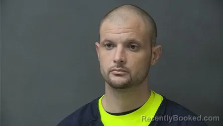 Mugshot of GARRETT WAYNE MOCK booked in Howard County, Indiana on March 24, 2026