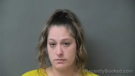 Mugshot of ALLISON REANA OLIVERI booked in Howard County, Indiana on March 27, 2026