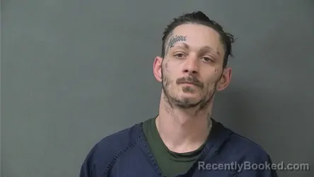 Mugshot of MATTHEW DRAKE EARNHEART booked in Howard County, Indiana on March 29, 2026