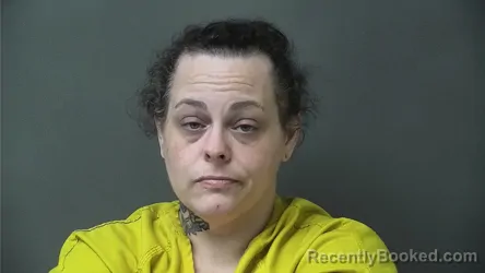 Mugshot of COURTNEY JANE LOWERY booked in Howard County, Indiana on April 23, 2026