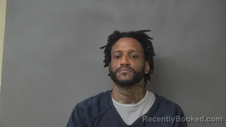 Mugshot of BRYCEN JAMAL STRONG booked in Howard County, Indiana on April 24, 2026