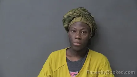 Mugshot of JALEXZINA LEANN WILLIAMS booked in Howard County, Indiana on April 25, 2026
