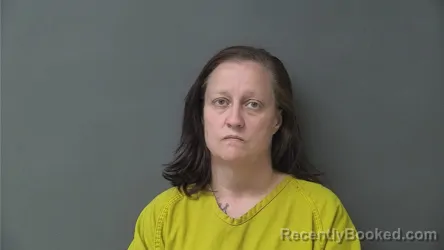 Mugshot of AUNDRIA LYNN CASBON booked in Howard County, Indiana on May 4, 2026