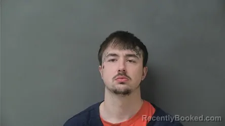Mugshot of TYLER ARON RHODES booked in Howard County, Indiana on May 14, 2026