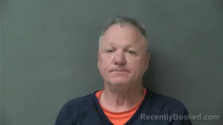 Mugshot of DIRK A JUSTICE booked in Howard County, Indiana on May 25, 2026
