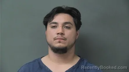 Mugshot of GAVIN ANTONIO HERRERA booked in Howard County, Indiana on June 21, 2026