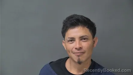 Mugshot of NAHUN FRANCIO AGUILAR booked in Howard County, Indiana on June 26, 2026