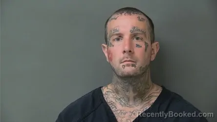 Mugshot of JUSTIN LEE FOGLE booked in Howard County, Indiana on June 29, 2026