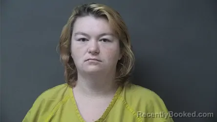 Mugshot of KRISTA MARIE GALSTER booked in Howard County, Indiana on July 6, 2026