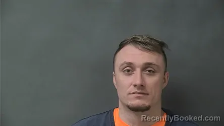 Mugshot of DYLAN JOHN LUTZ booked in Howard County, Indiana on July 7, 2026