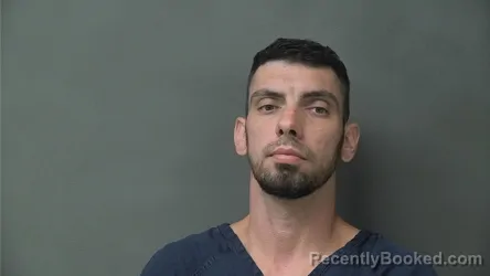 Mugshot of JASON ALLEN HUSKINS booked in Howard County, Indiana on July 8, 2026