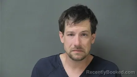 Mugshot of BRADLEY DAVID MOORE booked in Howard County, Indiana on July 12, 2026