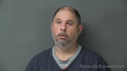 Mugshot of DAVID ALLEN BOETTJER booked in Howard County, Indiana on July 15, 2026