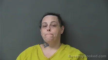 Mugshot of COURTNEY JANE LOWERY booked in Howard County, Indiana on July 15, 2026