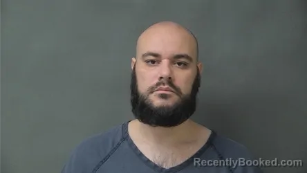 Mugshot of Jacob Michael Ruelas booked in Howard County, Indiana on July 16, 2026