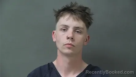 Mugshot of HAGAN ETHAN GRABER booked in Howard County, Indiana on July 25, 2026