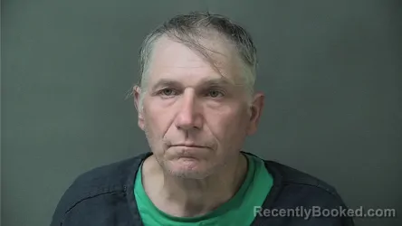 Mugshot of DONALD WILLIAM MABB booked in Howard County, Indiana on July 25, 2026