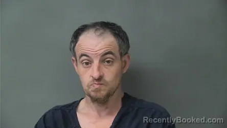 Mugshot of Jason William Hubbard booked in Howard County, Indiana on August 2, 2026