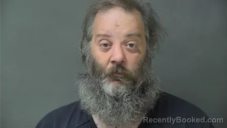 Mugshot of Richard Scott Hanvey booked in Howard County, Indiana on August 5, 2026