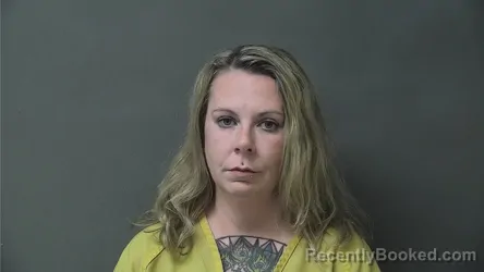 Mugshot of Kimberly Dianne Rush booked in Howard County, Indiana on August 9, 2026