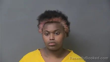 Mugshot of Adrieonna Markeese Spells booked in Howard County, Indiana on August 10, 2026