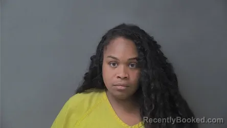 Mugshot of Sheneatha Raquel Harris booked in Howard County, Indiana on August 10, 2026