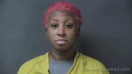 Mugshot of Ebony Monique Dunn-Bey booked in Howard County, Indiana on August 10, 2026