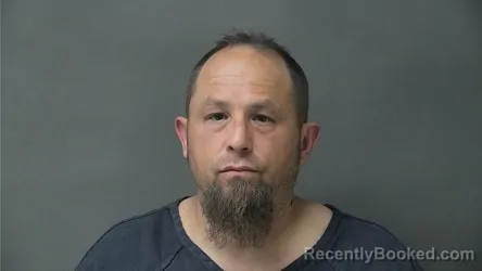 Mugshot of Michael Shawn Wilhelm booked in Howard County, Indiana on August 10, 2026