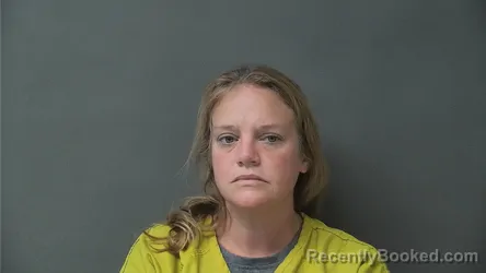 Mugshot of Christy Marie Wood booked in Howard County, Indiana on August 12, 2026