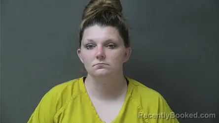 Mugshot of Danielle Rashell Hartleroad booked in Howard County, Indiana on August 12, 2026