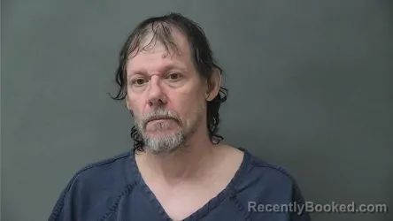 Mugshot of Larry Joe Brown booked in Howard County, Indiana on August 12, 2026
