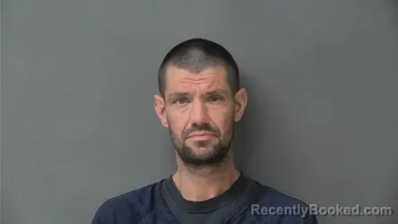 Mugshot of Jonathan Andrew Cotner booked in Howard County, Indiana on August 13, 2026
