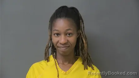 Mugshot of Erica Dominque Campbell booked in Howard County, Indiana on August 13, 2026