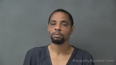 Mugshot of Dariel Lamar Jones booked in Howard County, Indiana on August 14, 2026