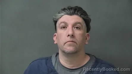 Mugshot of Charles Rodney Huffman booked in Howard County, Indiana on August 14, 2026