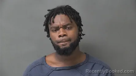 Mugshot of Jonathan Kondwaani Mosley booked in Howard County, Indiana on August 15, 2026